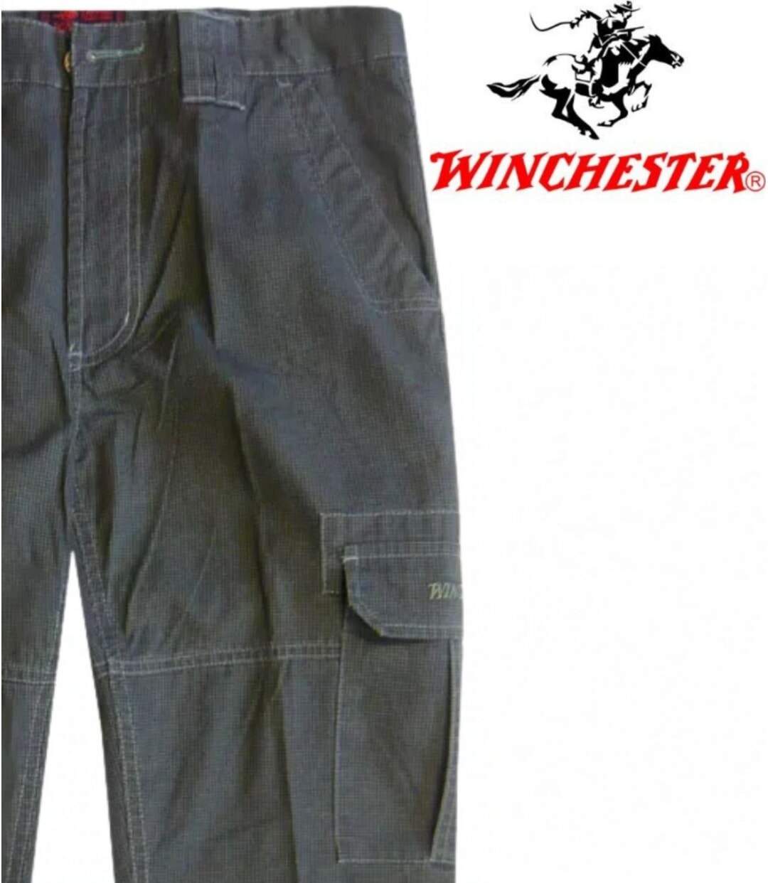 WINCHESTER WINDOWM — Pantalon cargo marron : le confort du pur coton-4