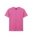 T-shirt Motif/style Uni Softstyle Adulte Violet Fuchsia Gildan-2