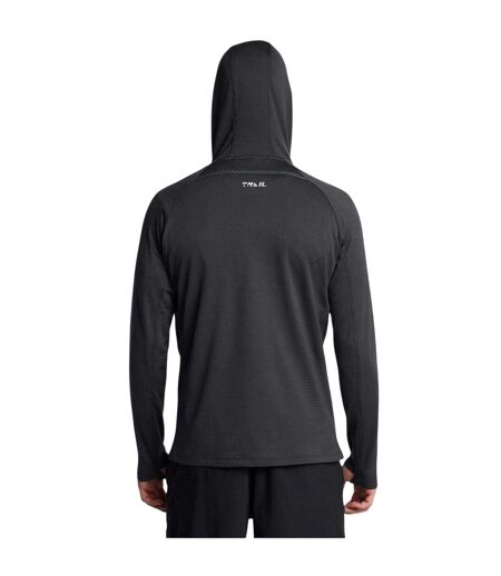 Sweat À Capuche Trail Run Homme Gris Under Armour