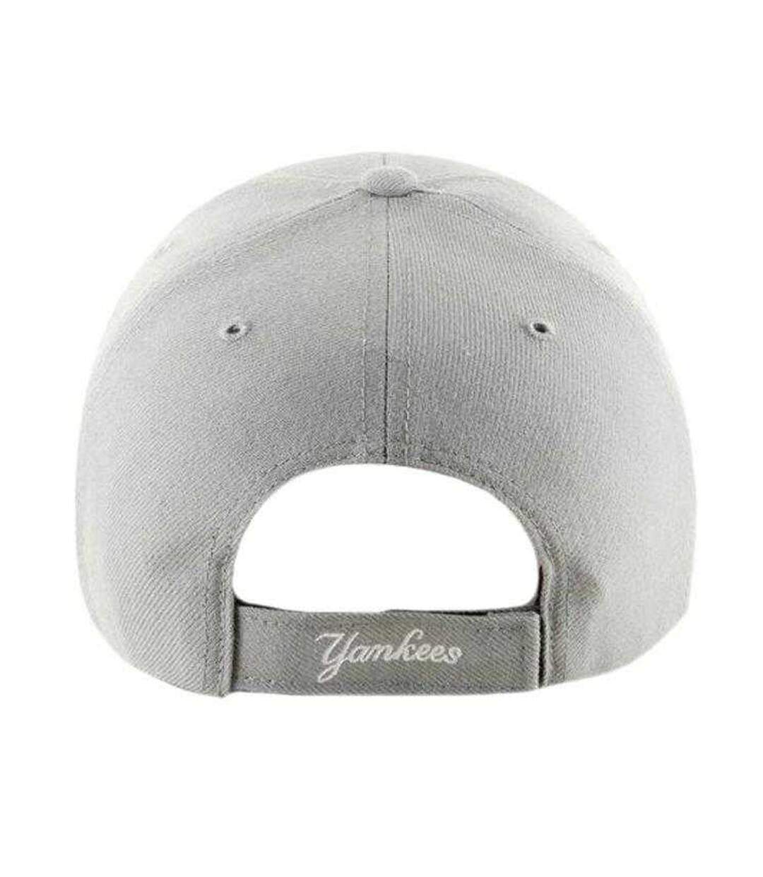 Casquette De Baseball Motif/style 47 Mvp Adulte Gris Argenté New York Yankees-2