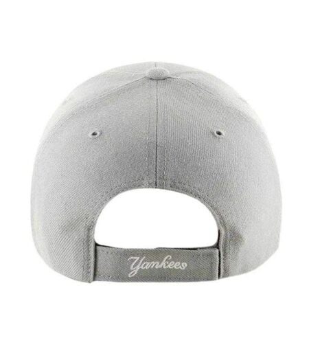 Casquette De Baseball Motif/style 47 Mvp Adulte Gris Argenté New York Yankees