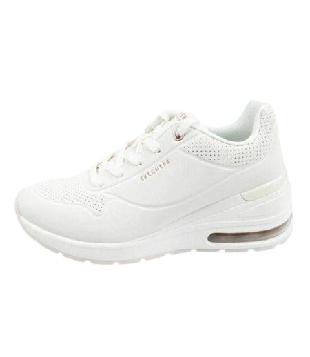 Chaussures Million Air Femme Blanc Skechers