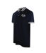 Polo Motif/style Cœur Homme Bleu Marine Foncé Love Moschino-3