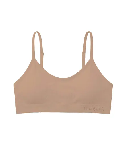 Lot de 3 brassières femme en polyamide unie modèle Fitness Pierre Cardin