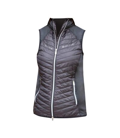 Womens/ladies synergy padded lightweight riding gilet black Hy