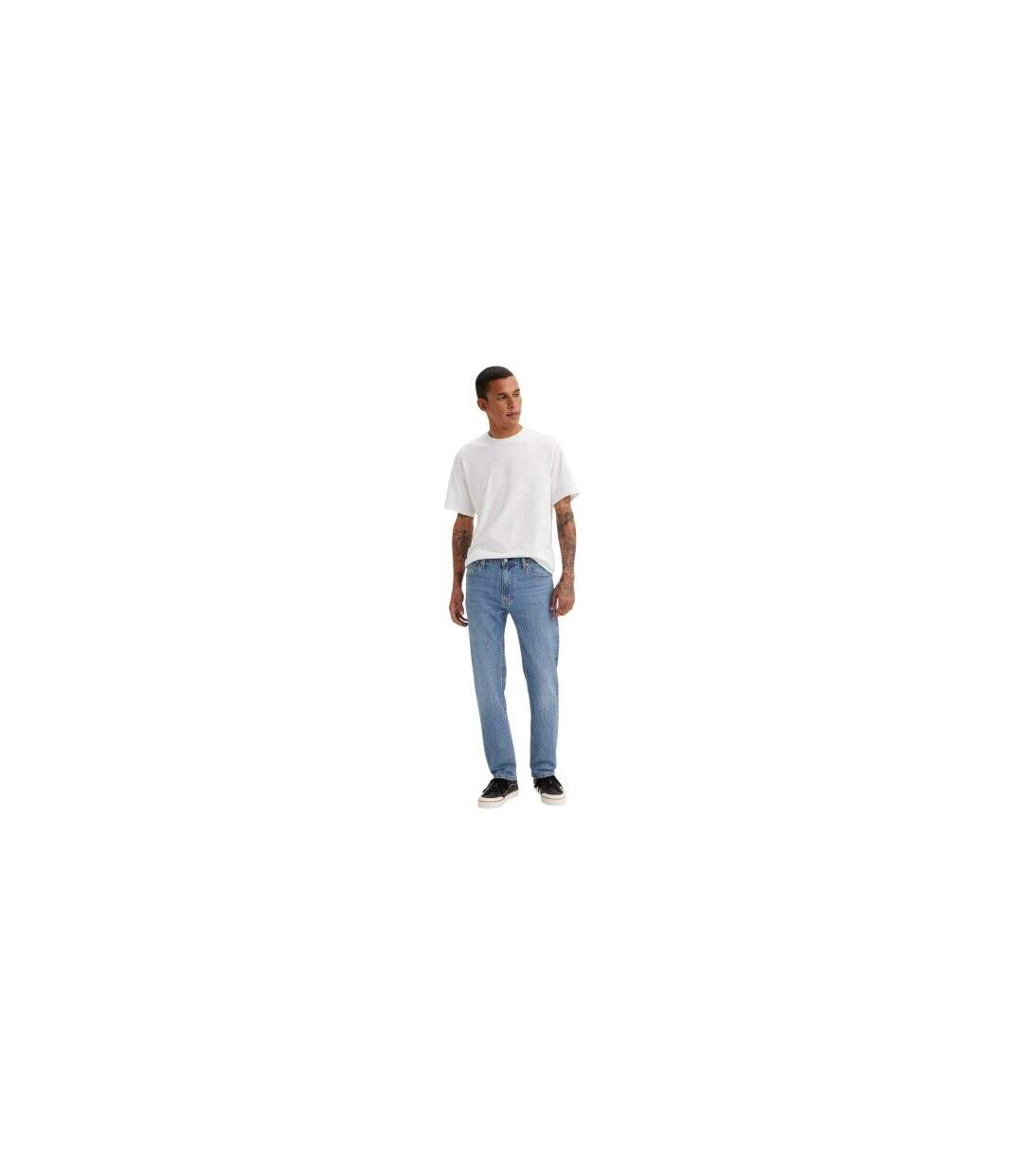 Mens 511 Cotton Slim Jeans Blue Levis-1