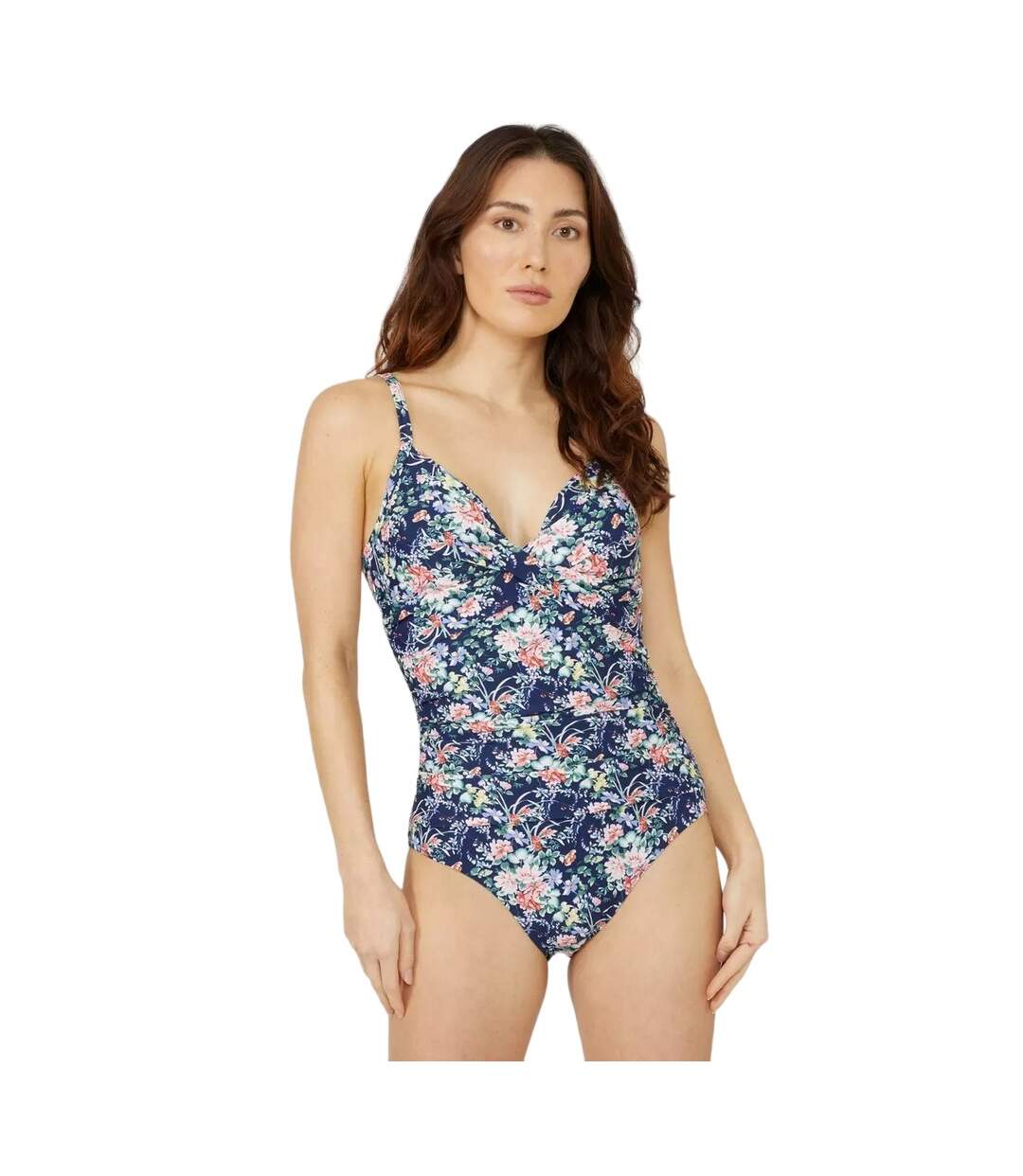 Maillot de bain 1 pièce femme bleu marine Debenhams