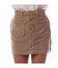 Mini Jupe Amazing Femme Beige Only-1