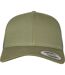 Casquette Trucker Kaki Foncé Flexfit-1