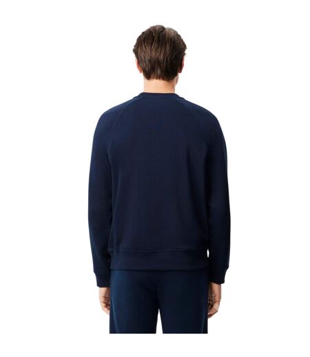 Sweat Rene Did It First Homme Bleu Marine Lacoste
