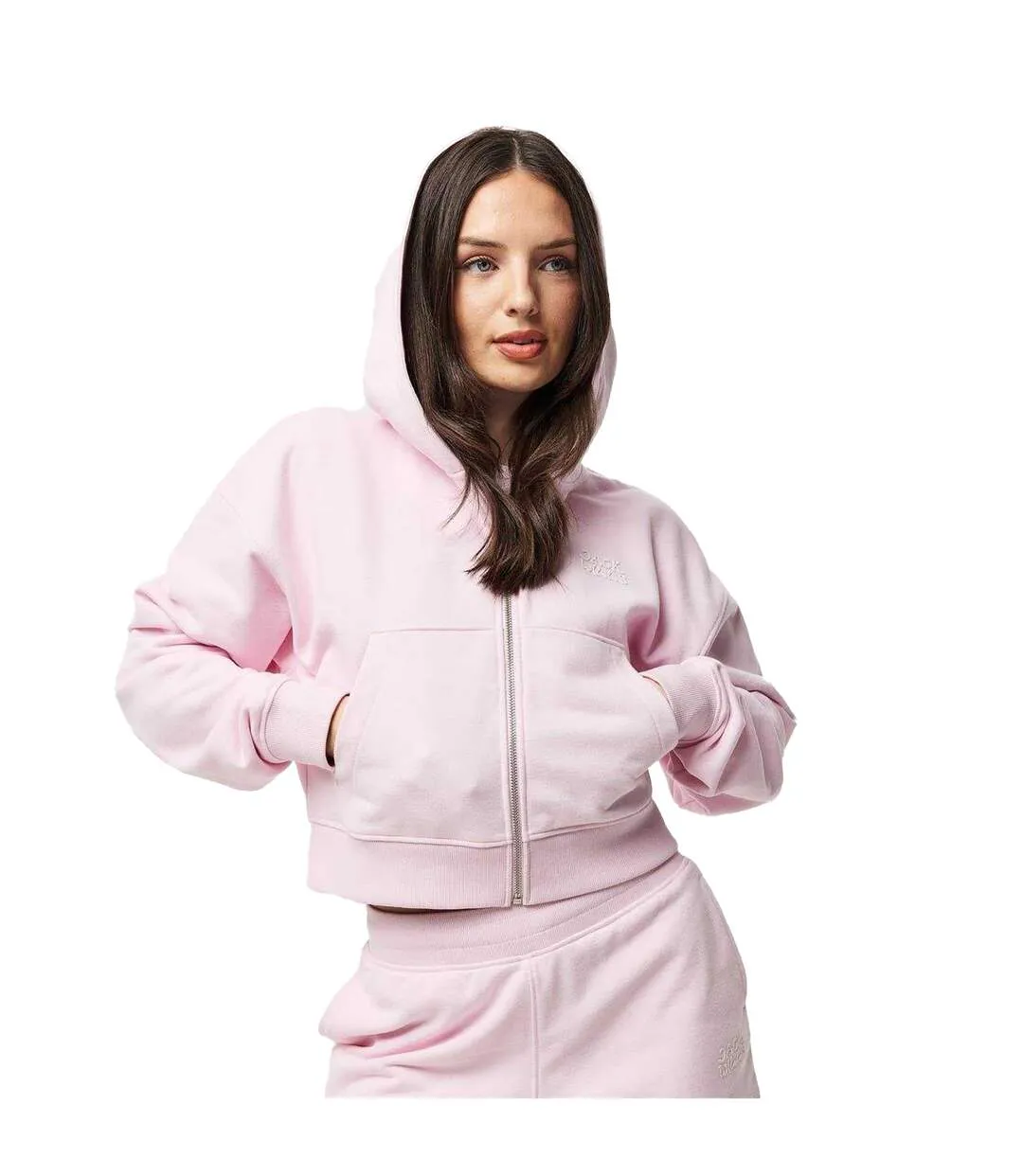 Veste À Capuche Décontracté Femme Rose Jack Wills-4