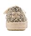 Womens/ladies Carolina Lace Up Espadrilles Oatmeal Toms-2