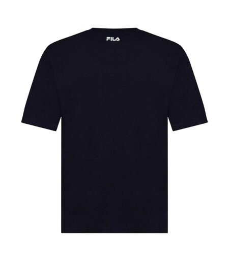 T-shirt Motif/style Logo Harrison Homme Bleu Marine Fila