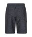 Mens ocean wave boardshorts dark grey Mountain Warehouse-2