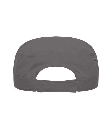 Casquette Militaire Gris Foncé Myrtle Beach