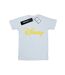 Disney T-shirt boyfriend en coton avec logo et étoiles pour femmes/femmes (Blanc) - UTBI36621-1