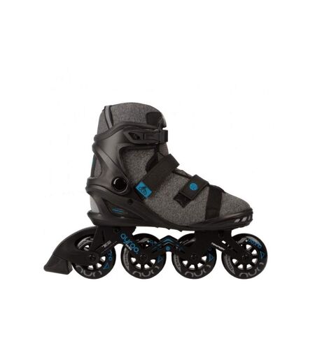 Patins À Roulettes Alignées Ayroo Homme 38 Fr Noir Gris Tempish