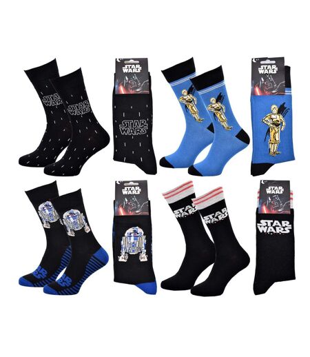 Chaussettes Pack Homme DISNEY STAR WARS - Pack de 4