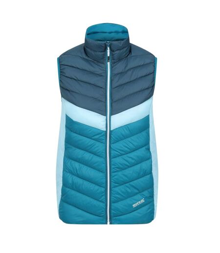 Womens/ladies Harrock Ii Baffled Gilet Gulfstream Reflecting Lake Regatta