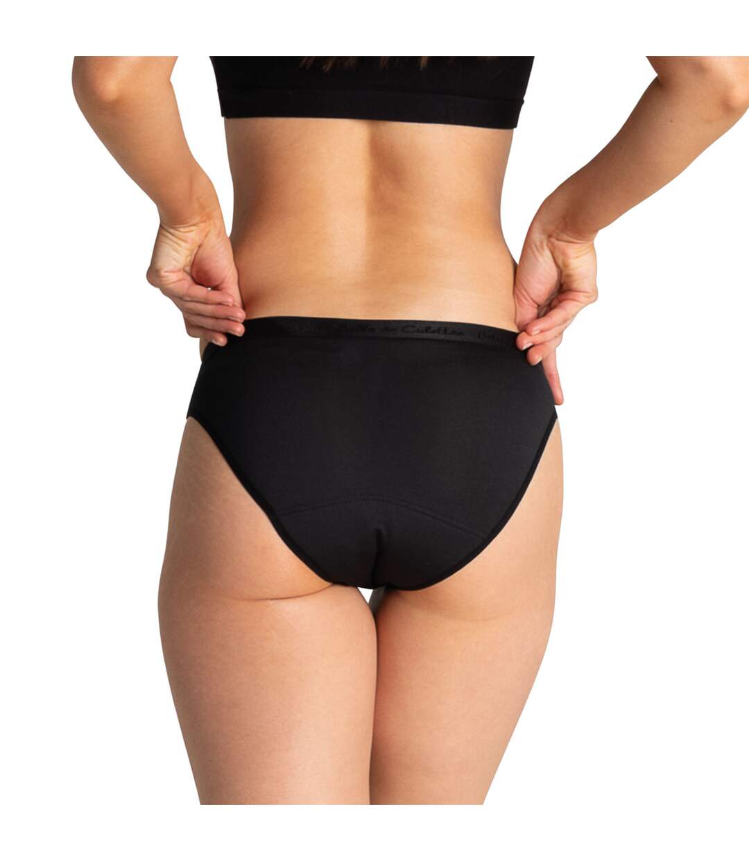 Lot de 2 slips pour les règles femme Micro recyclée Secret-3