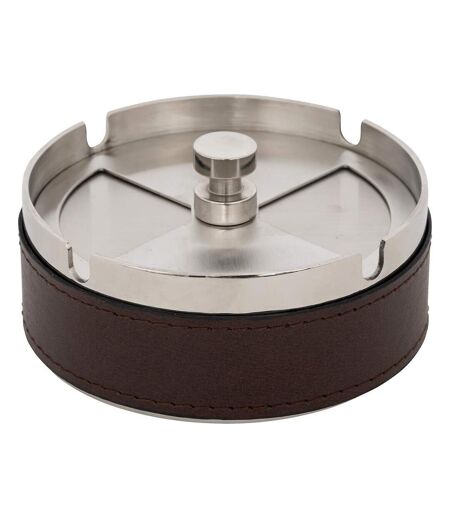 Cendrier en Métal Jule 10cm Marron