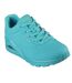 Baskets Uno Femme Turquoise Vif Skechers-4