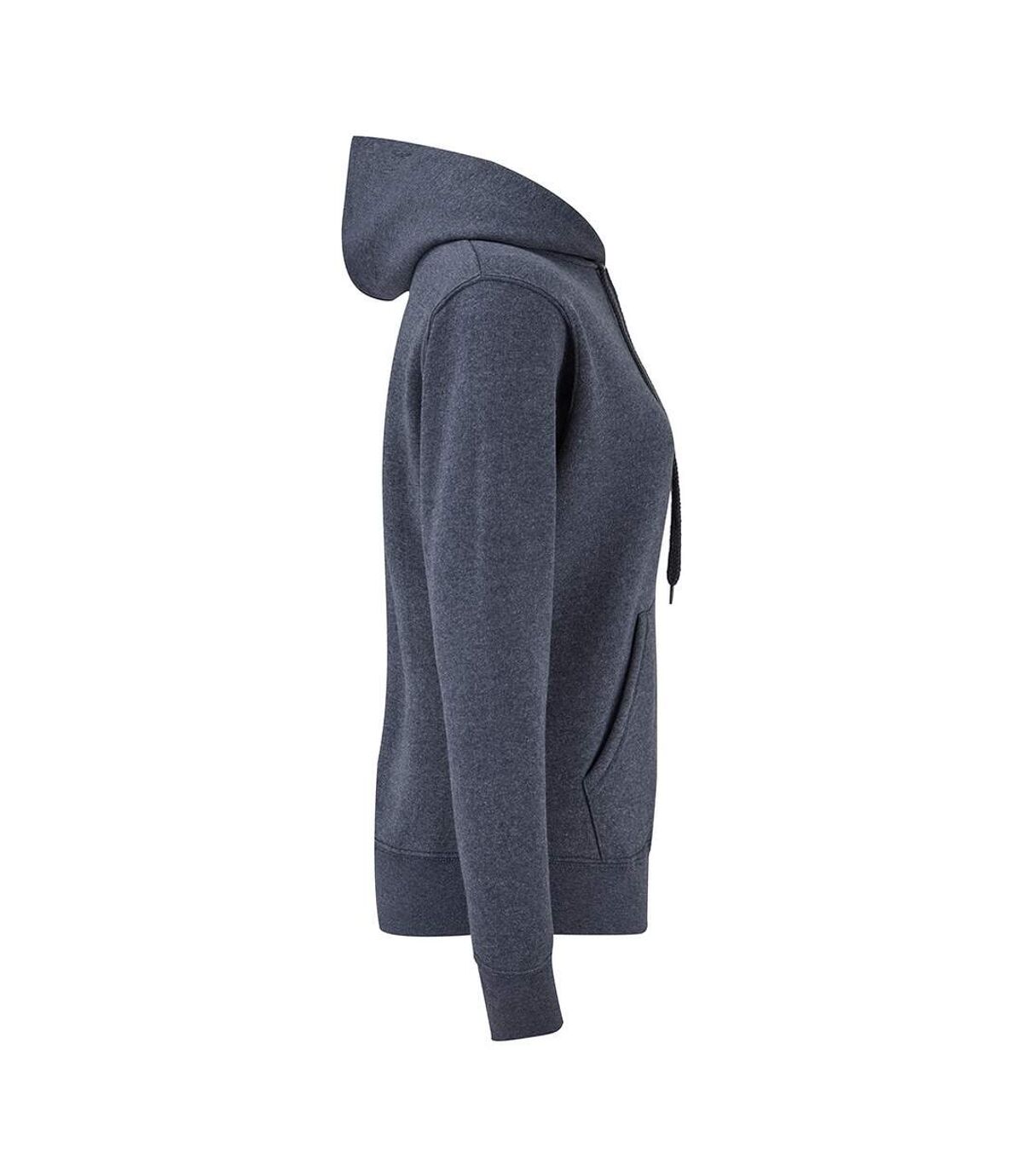 Fruit of the Loom Classic Lady Fit Hooded Sweatshirt (Heather Navy)