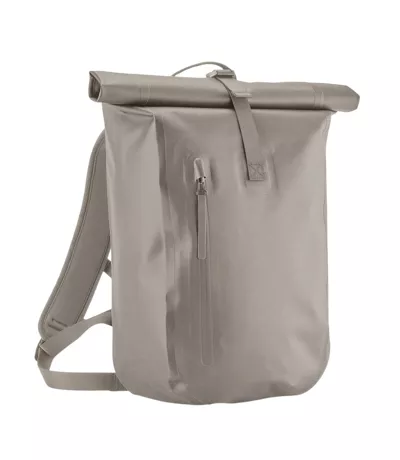 Lite Roll Top Waterproof Backpack One Size Natural Stone Quadra