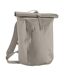 Lite Roll Top Waterproof Backpack One Size Natural Stone Quadra-1