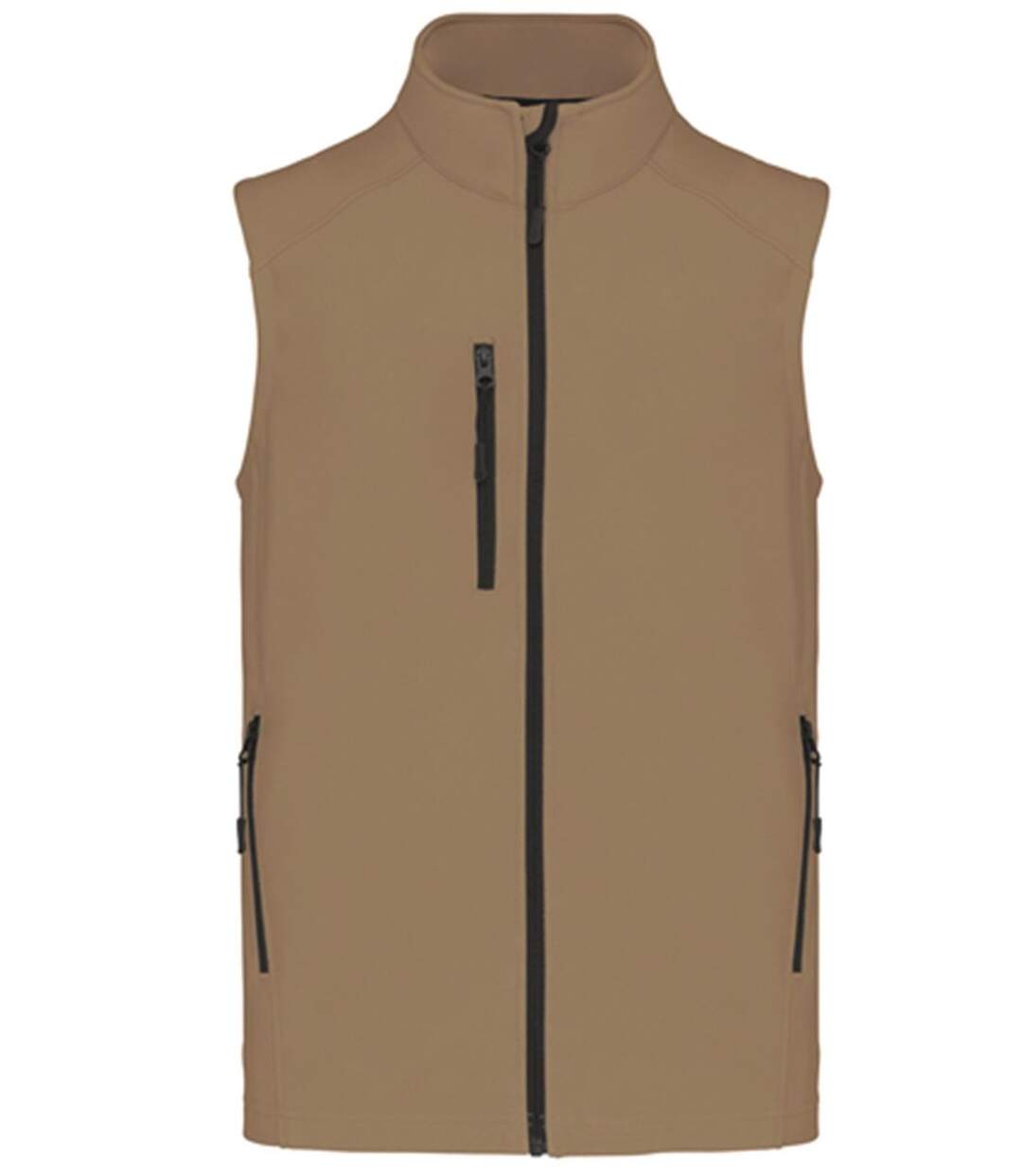 Bodywarmer softshell - gilet sans manches - K403 - beige camel - Homme-2