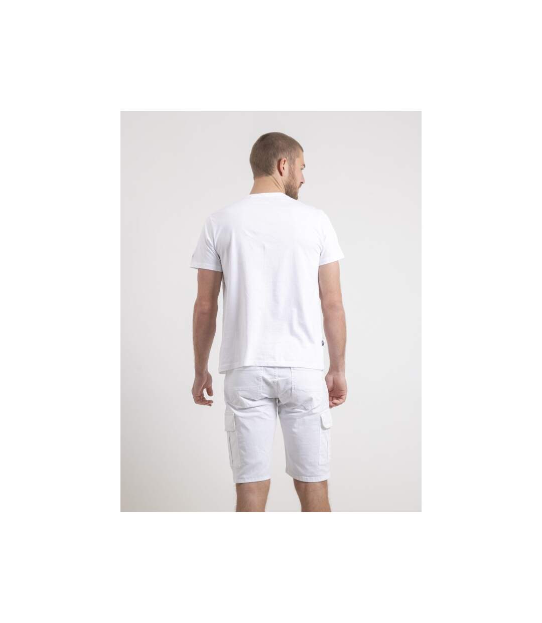 T-shirt col rond pur coton NEVENOU-2