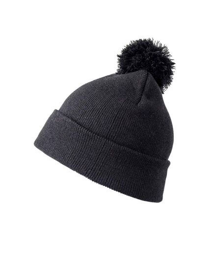 Result Core Pom Pom Beanie (Black) - UTPC3799