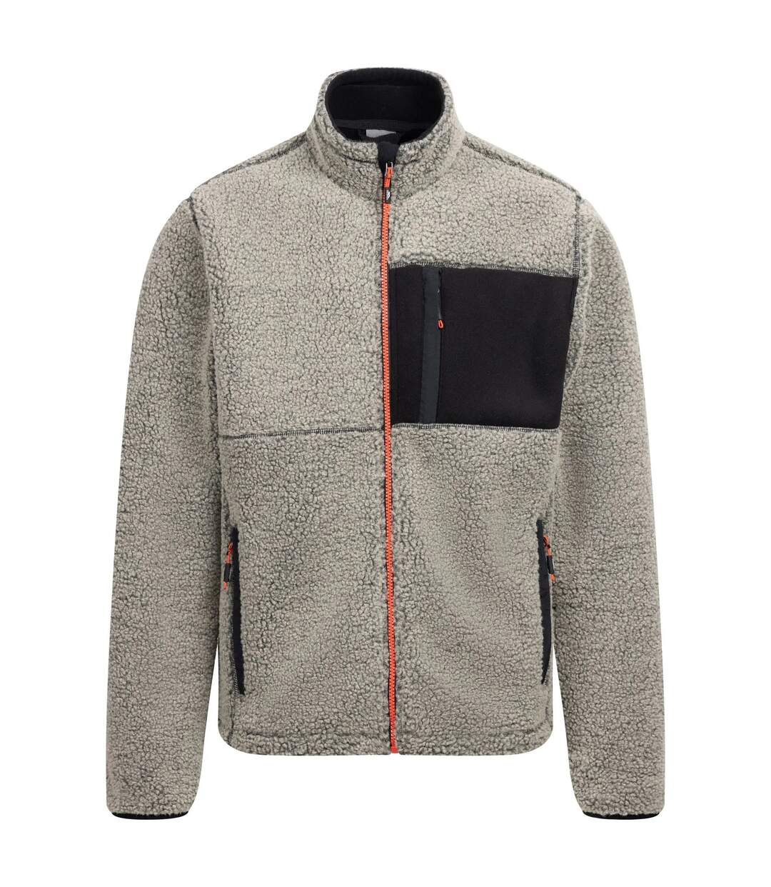 Veste Polaire Maclarenton Homme Gris Beige Gris Trespass-2