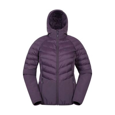 Doudoune softshell agile femme violet Mountain Warehouse