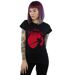 Disney Femme/Les femmes Mulan - T-shirt en coton avec silhouette de dragon (Noir) - UTBI16094-2