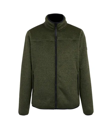 Veste Polaire Col Montant Branleigh Homme Vert Kaki Foncé Regatta