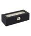 Boîte à Bijoux Déco 5 Montres 29cm Noir-3