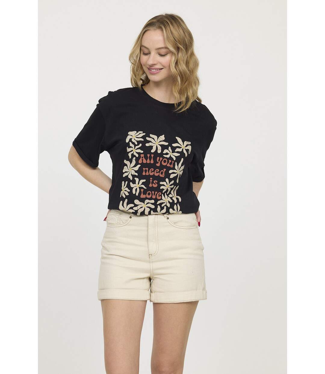 T-shirt ALINKA Noir-2