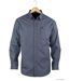 CHALLENGER TRUBLION1 - Chemise à carreaux flanelle grise manches longues pour un confort thermique élégant-2