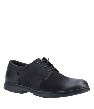 Mens Trevor Nubuck Shoes Black Hush Puppies