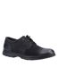 Mens Trevor Nubuck Shoes Black Hush Puppies-1