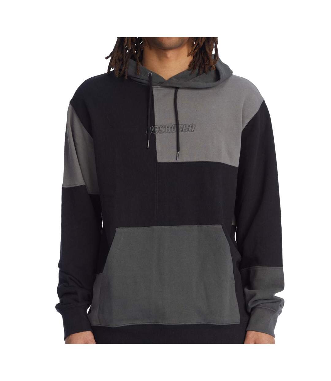 Sweat noir homme  dc shoes rogers-1