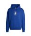 Mens Pull Over Hoodie Blue Hugo-1