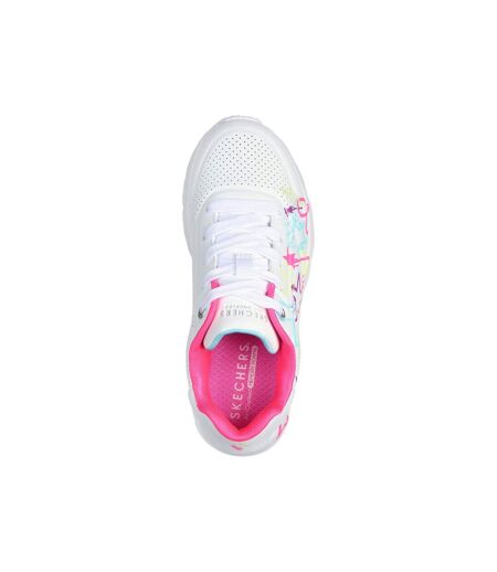 Basket Enfant à Lacets Skechers Uno Lite-My Drip