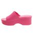 Womens/ladies petal blown eva wedge sandals fuchsia Rocket Dog