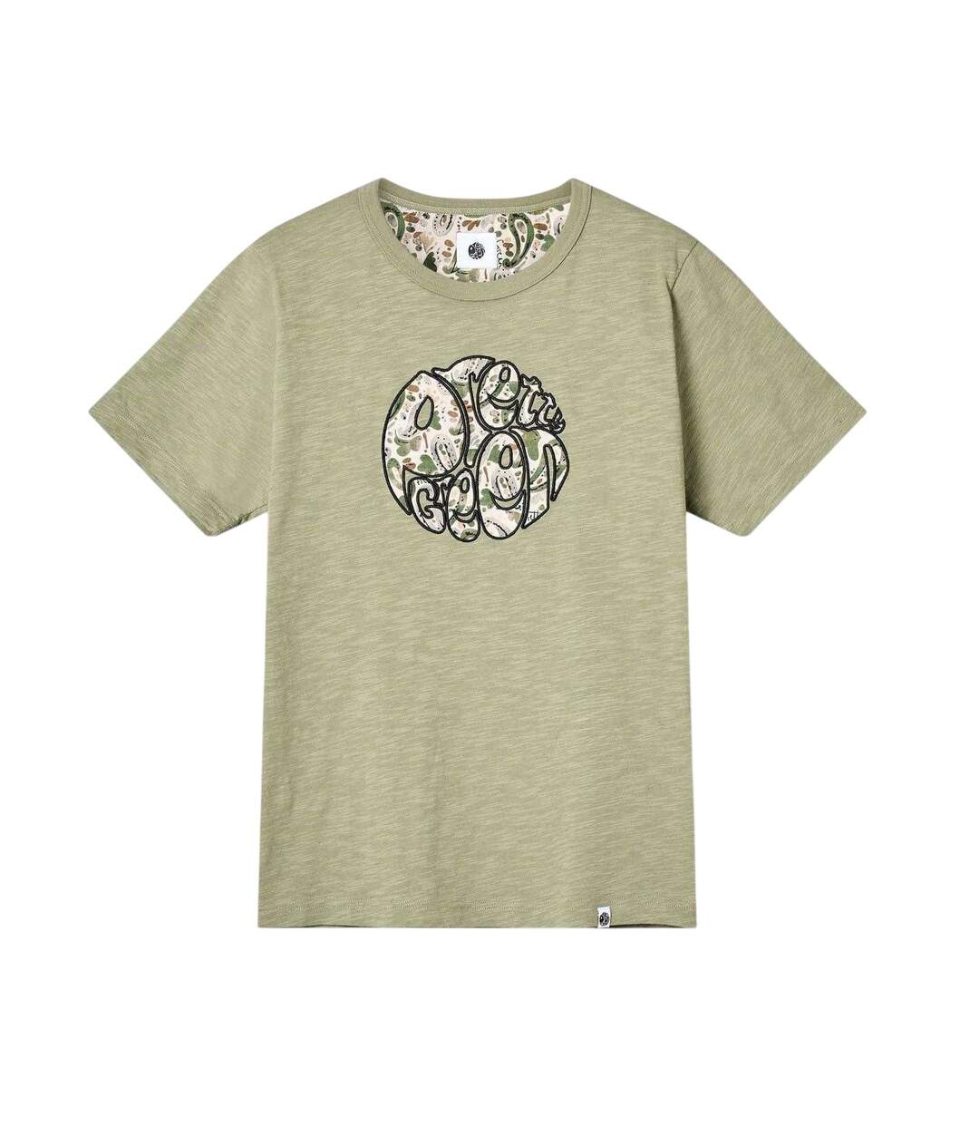 T-shirt Aquarelle Homme Vert Pretty Green-2