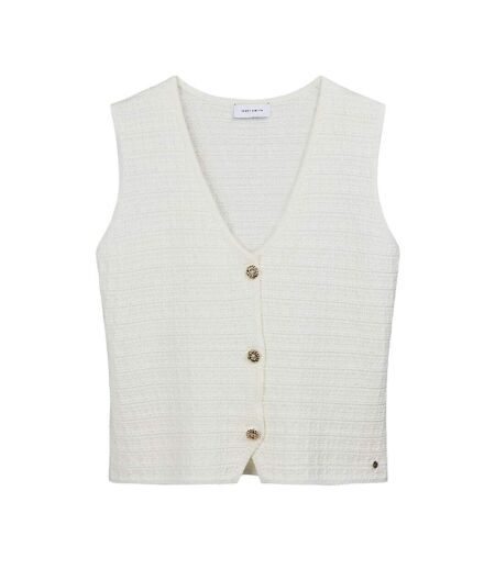 Débardeur blanc femme teddy smith millie
