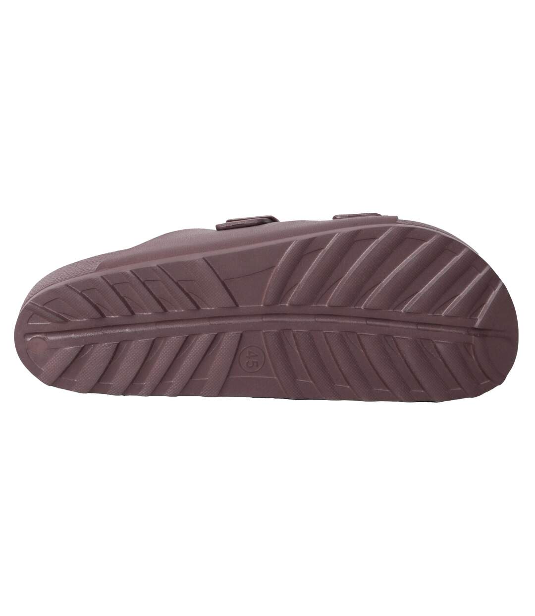 Claquettes shore homme marron Animal-3