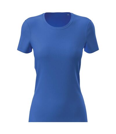 Womens/ladies Active Sports Tee Bright Royal Stedman