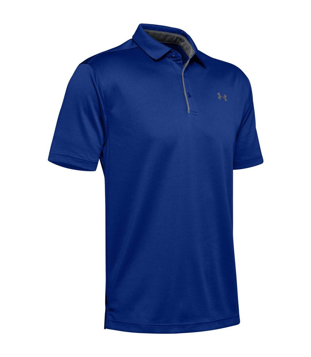 Polo tech homme bleu roi Under Armour-1